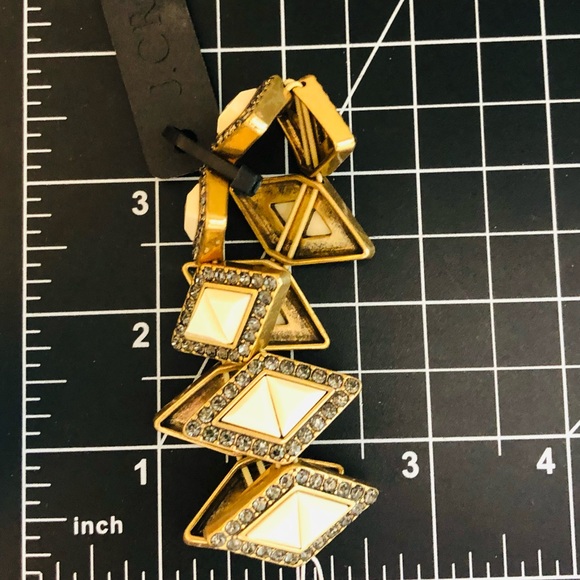J.Crew Rhinestone Statement Bracelet NWT - Picture 5 of 10